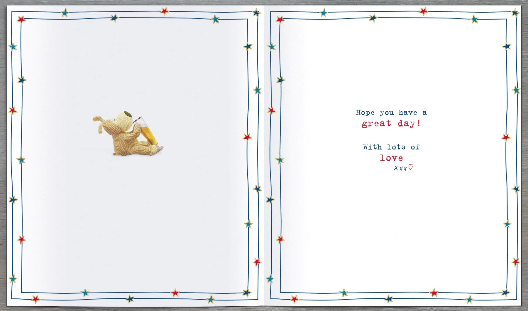 Brother in Law Birthday Card - A Toast From Boofles