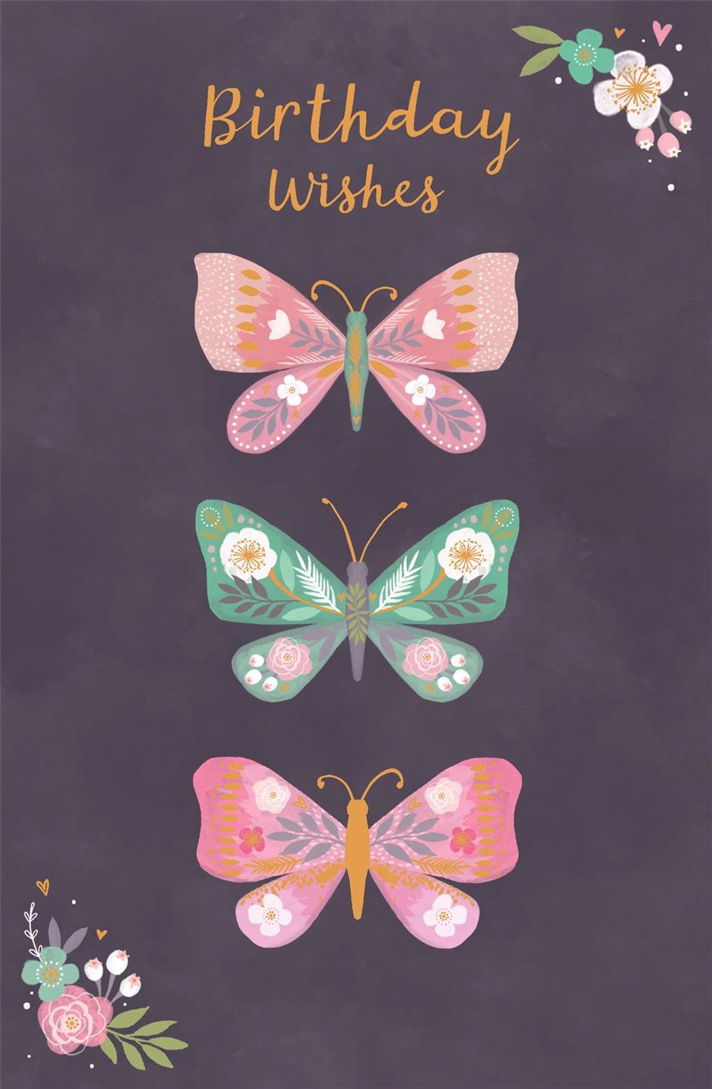 Birthday Cards - Butterfly