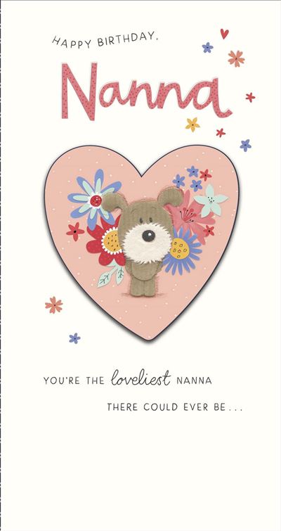 Nanna Birthday Card - Lots of Woof