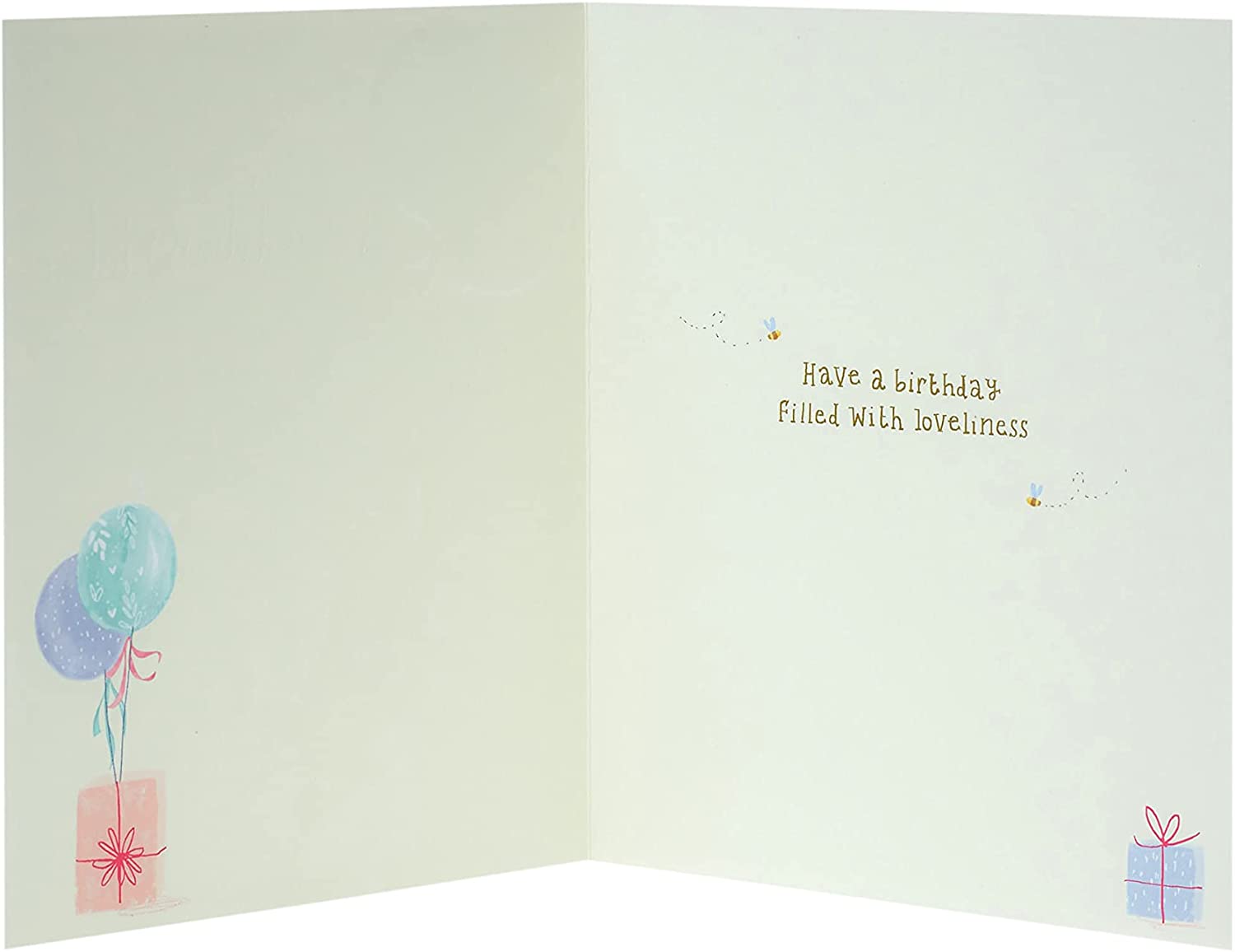 Granddaughter Birthday Card - Winnie the Pooh In Flight