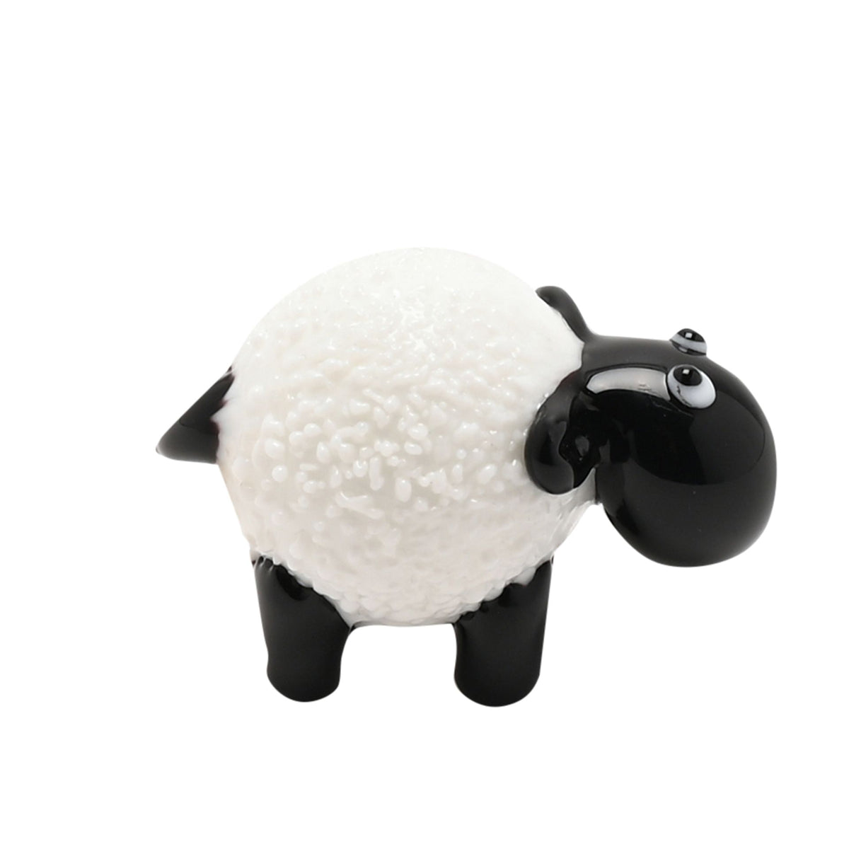 Objets d'art Miniature Glass Figurine - Sheep