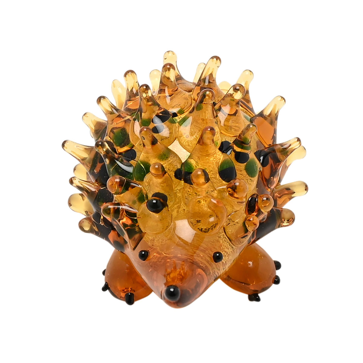 Objets d'art Miniature Glass Figurine - Hedgehog