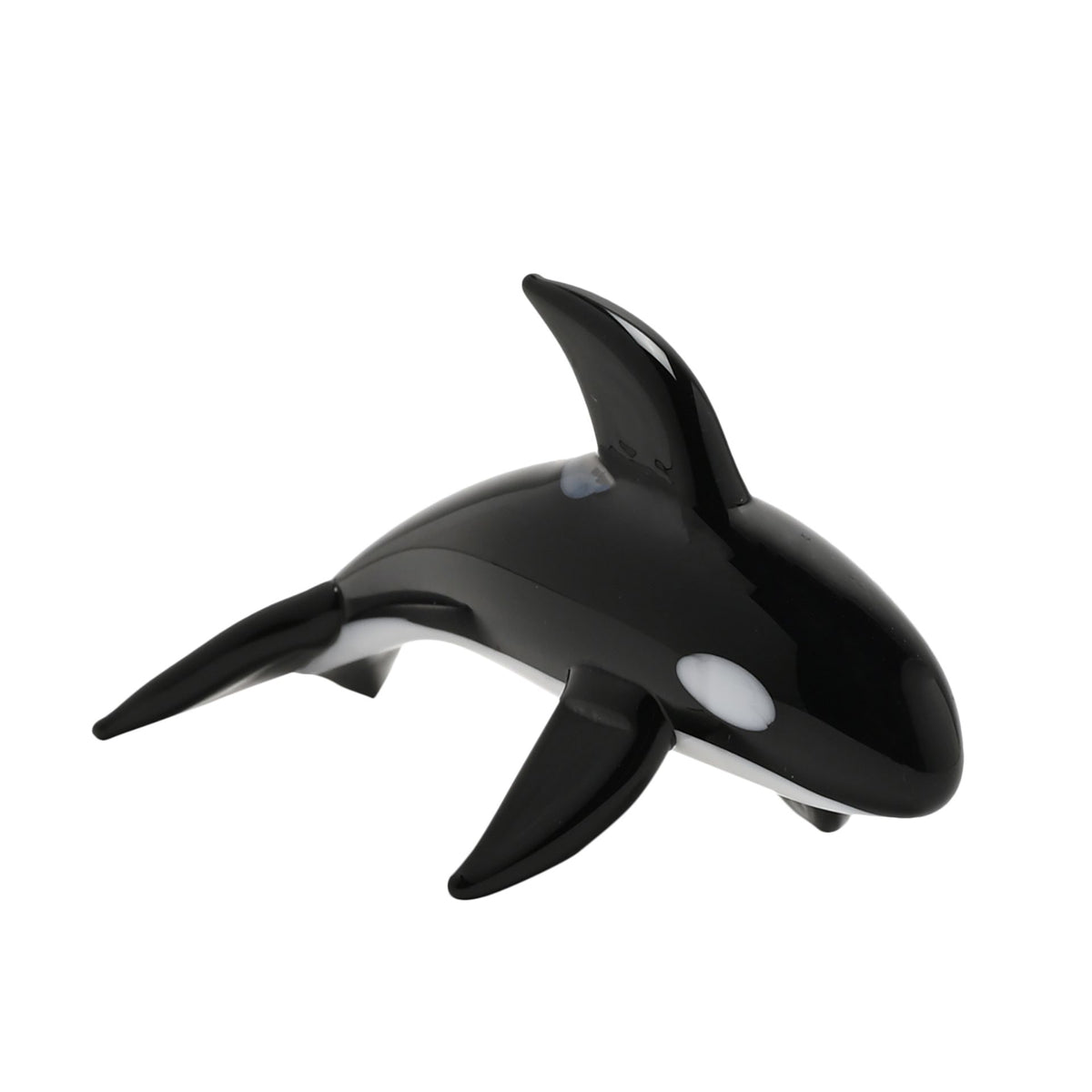 Objets d'art Miniature Glass Figurine - Whale