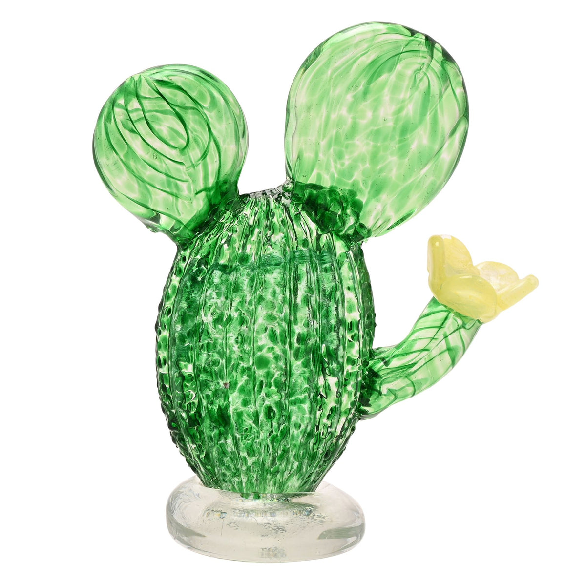 Objets d'art Glass Figurine - Cactus