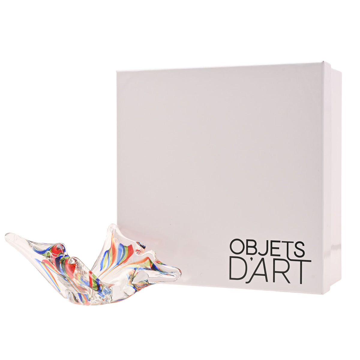 Objets d'art Glass Figurine - Butterfly