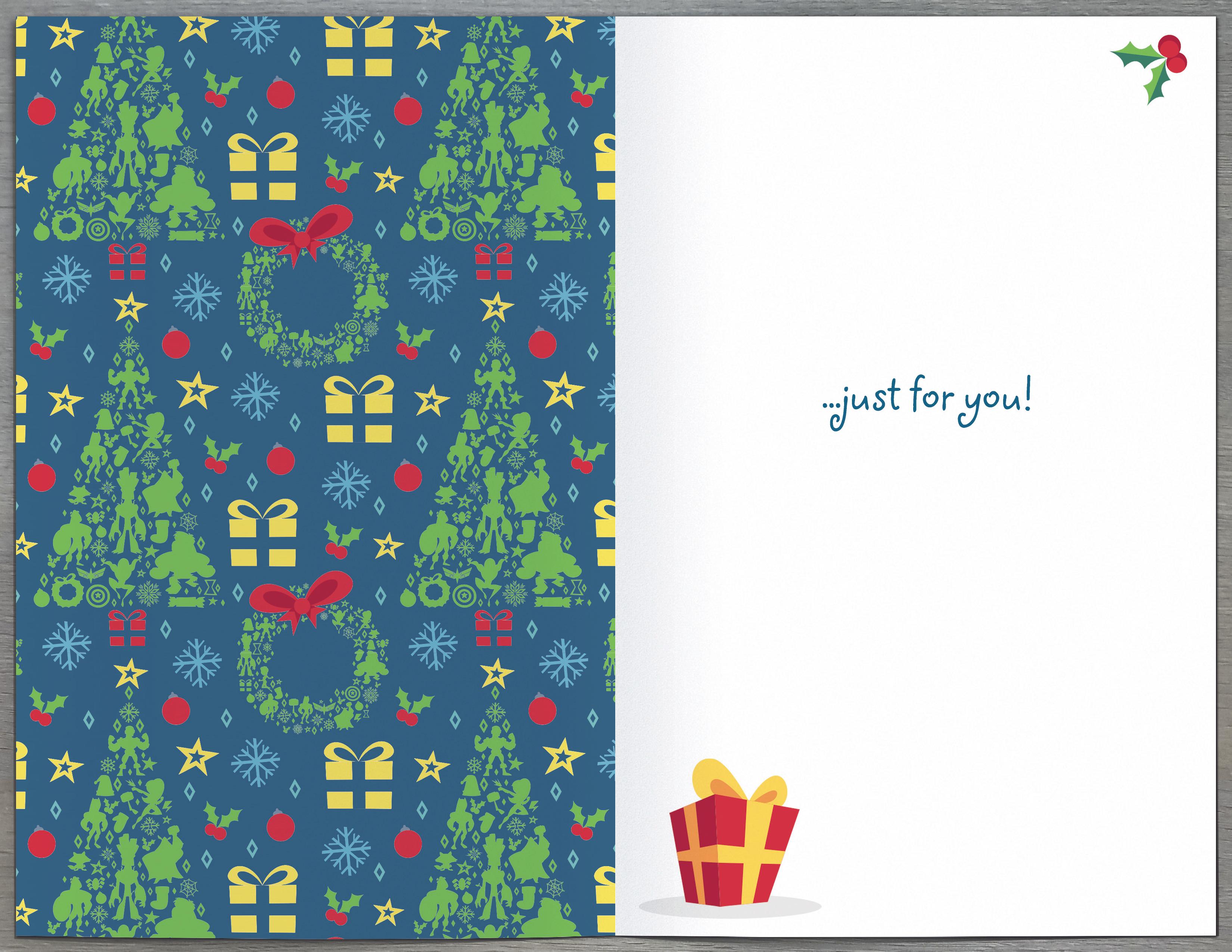 Brother Christmas Card - Avengers Christmas Brawl