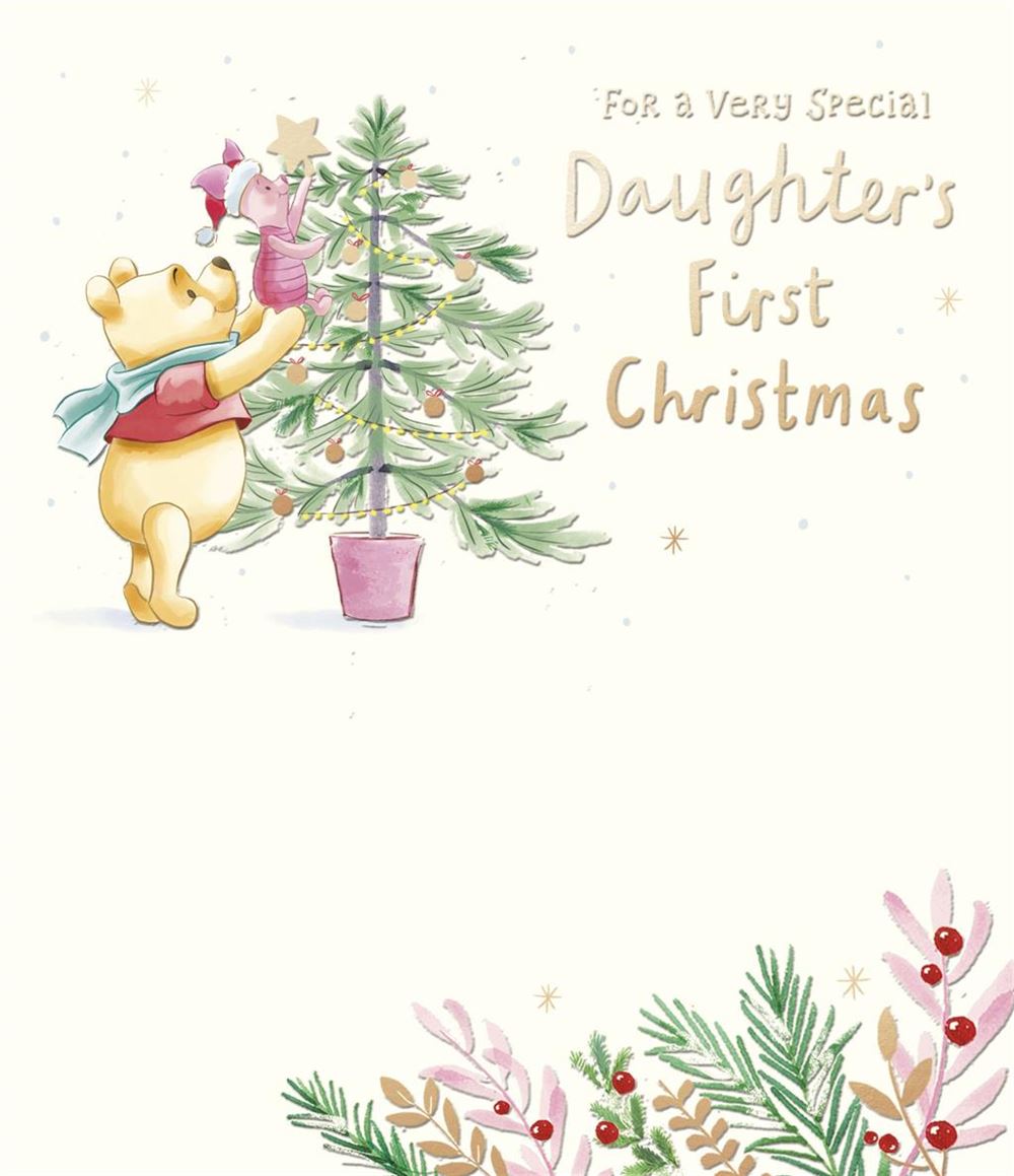 Daughter 1st Christmas Card