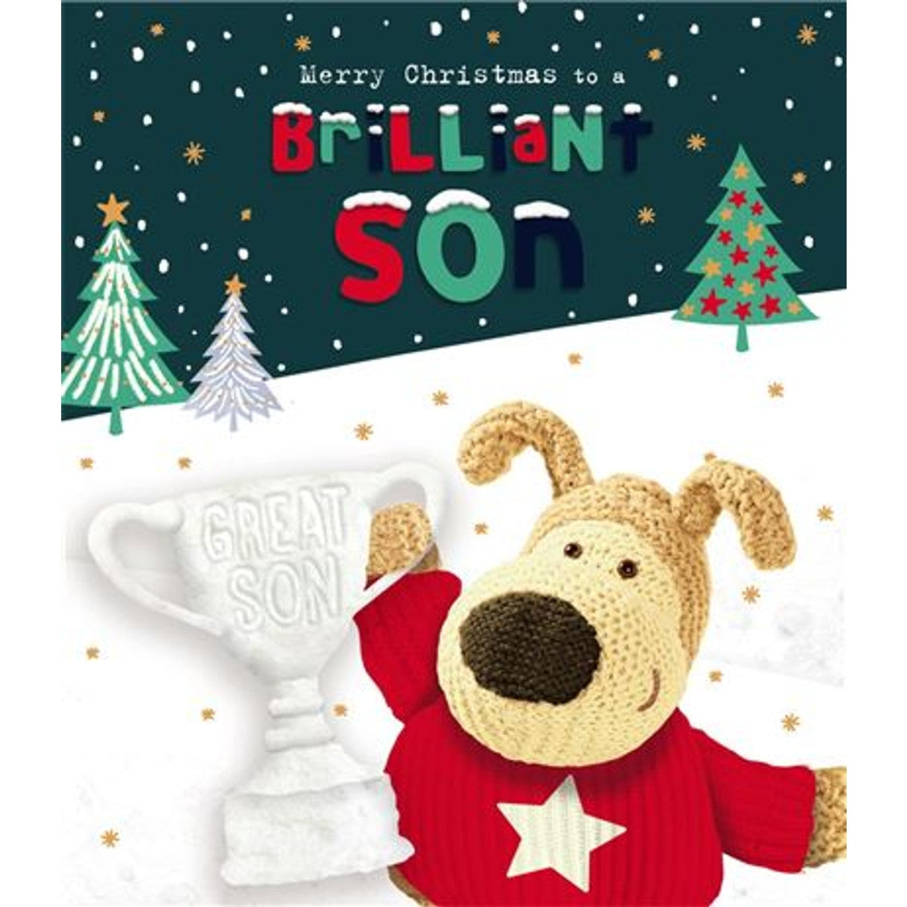 Merry Christmas Brilliant Son Card