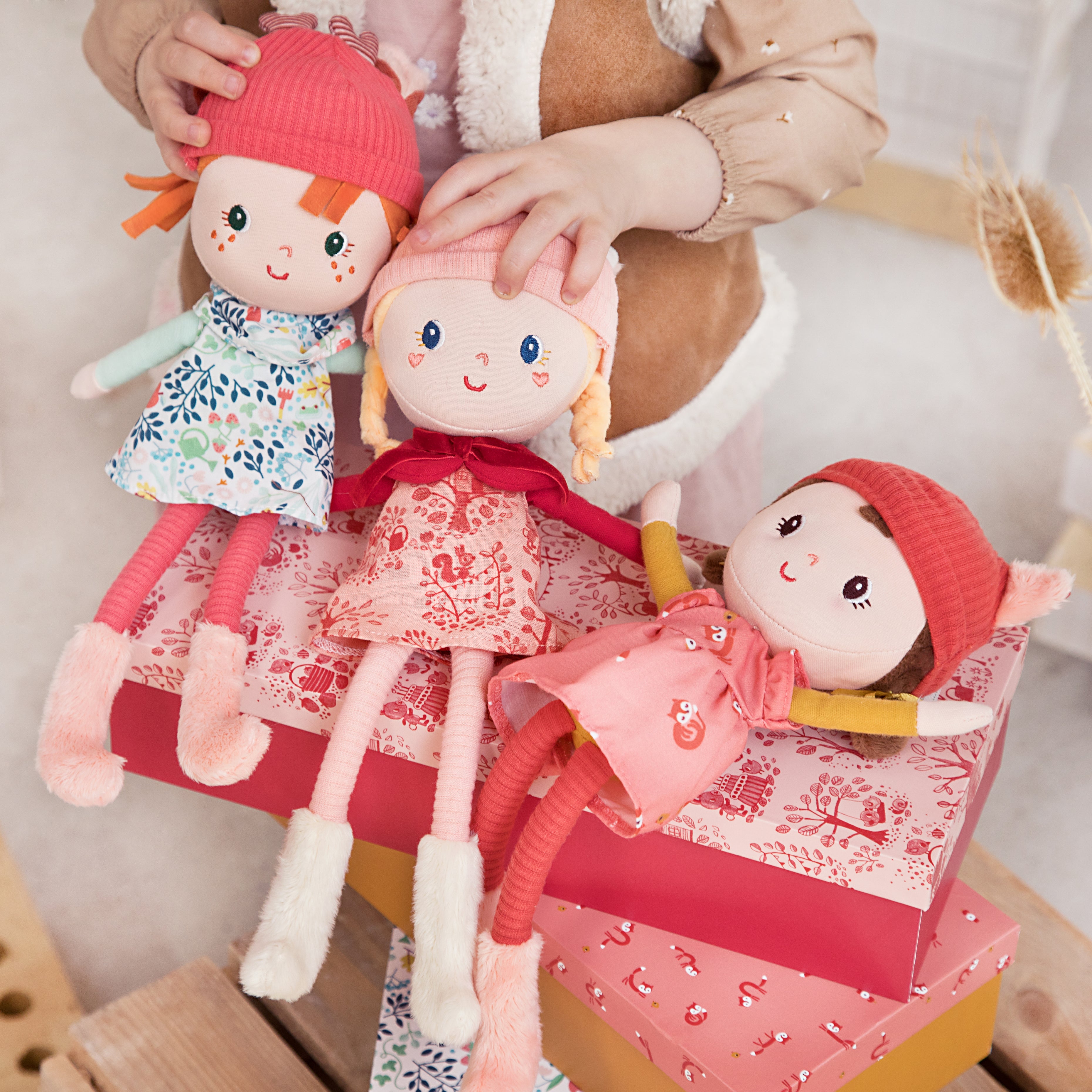 Lilliputiens Lena the Cuddly Doll - In Gift Box