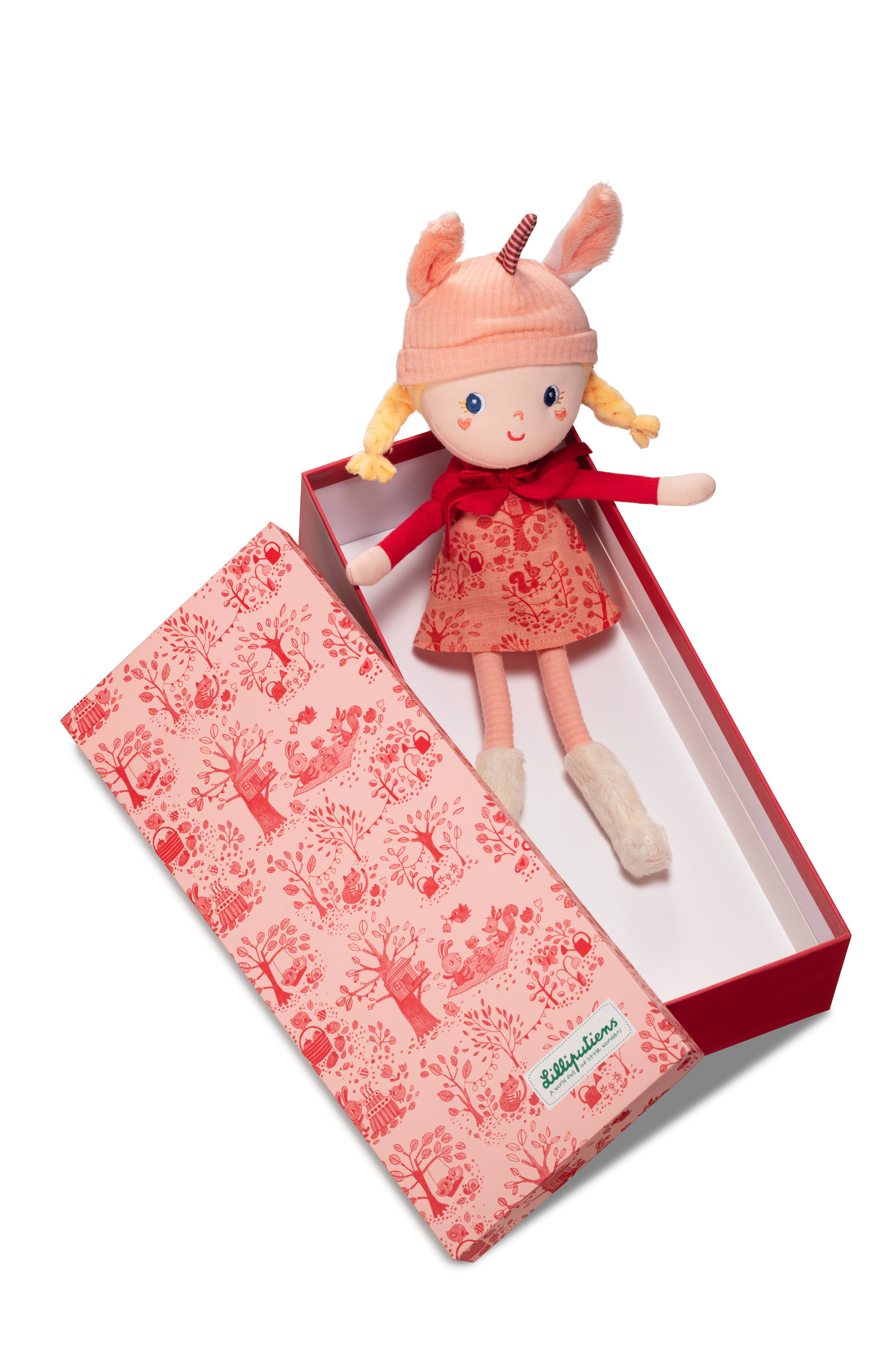 Lilliputiens Lena the Cuddly Doll - In Gift Box