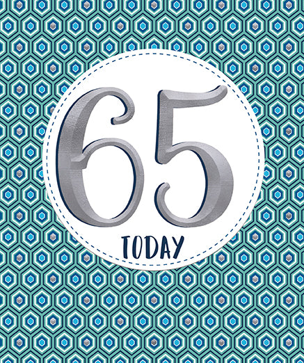65th Birthday Card