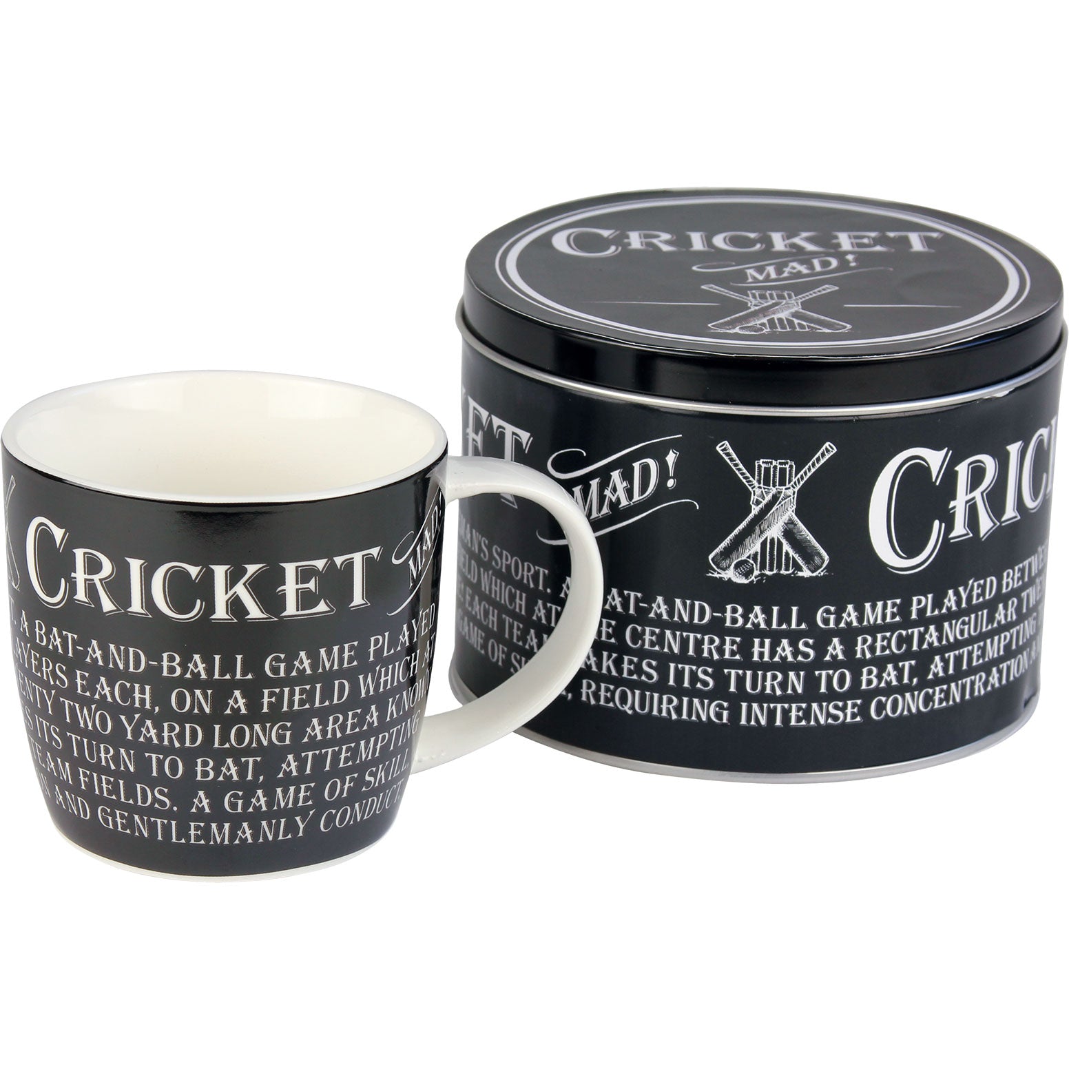 Ultimate Gift For Man Mug in Tin Cricket