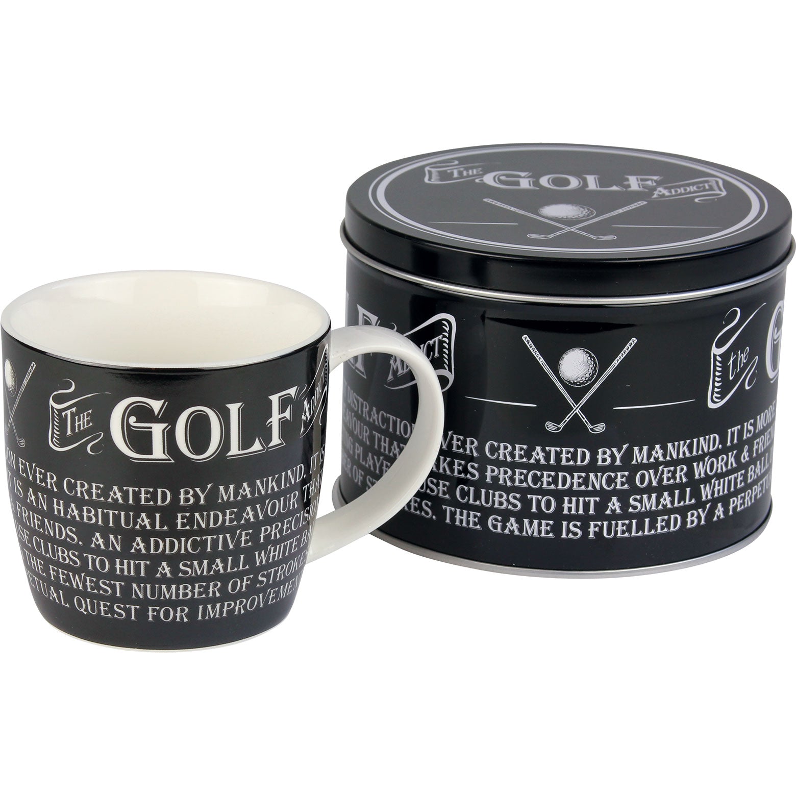 Ultimate Gift For Man Mug in Tin Golf