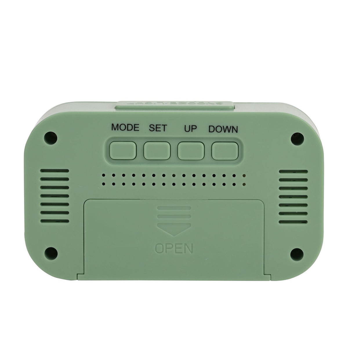 Hometime Brights Travel LED Clock - Green