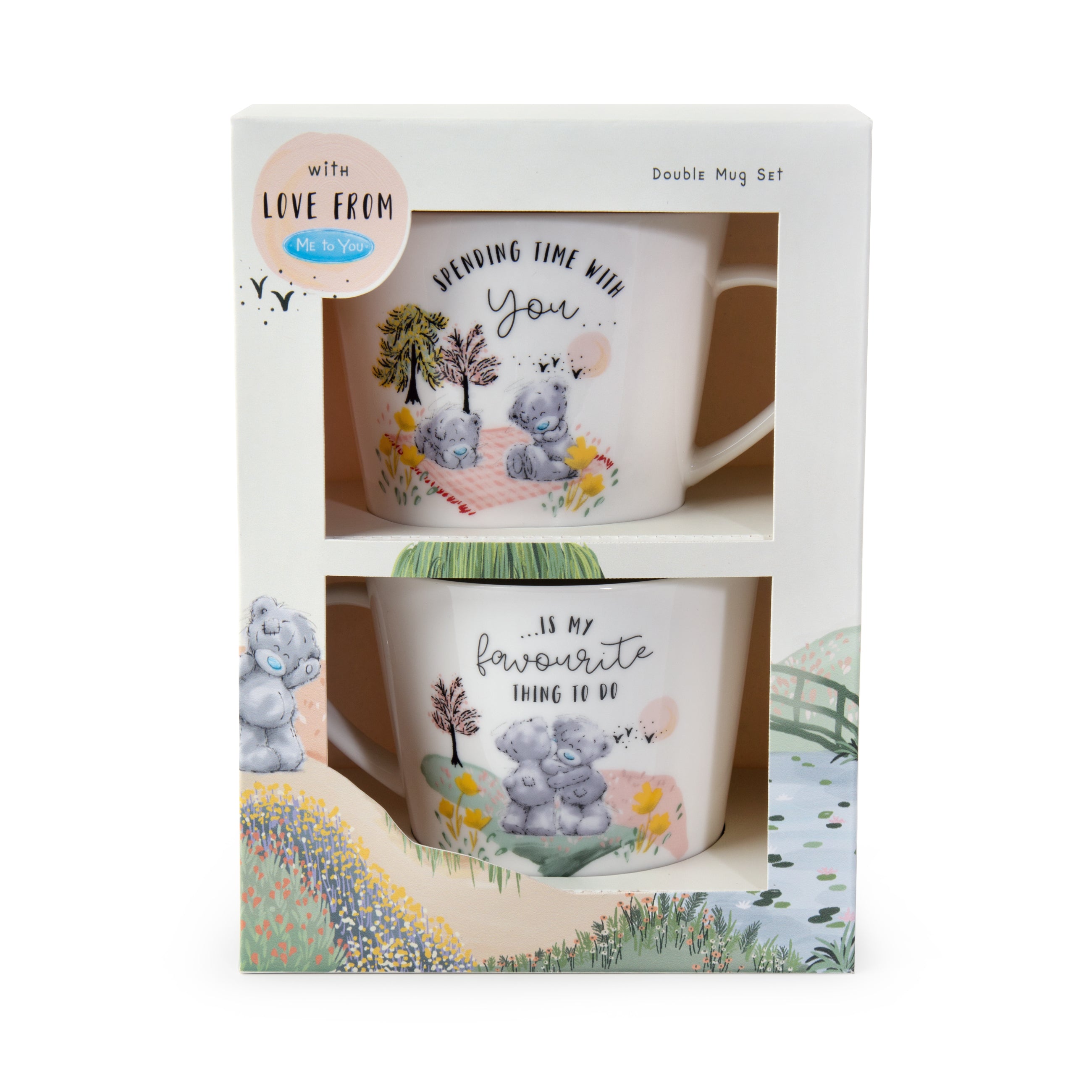 Me to You Bear Double Mug Gift Set