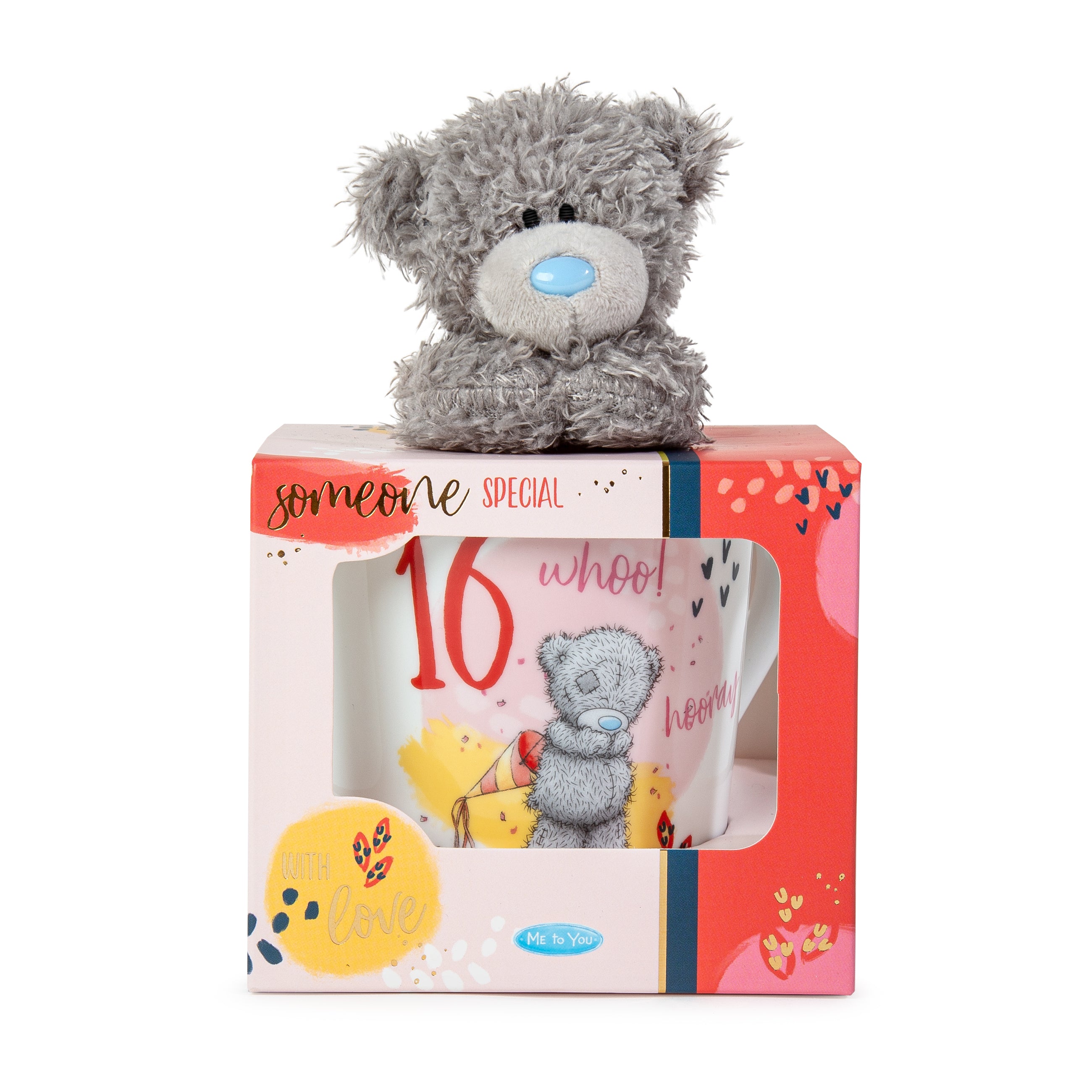 16th Birthday Me to You Bear Mug & Plush Gift Set