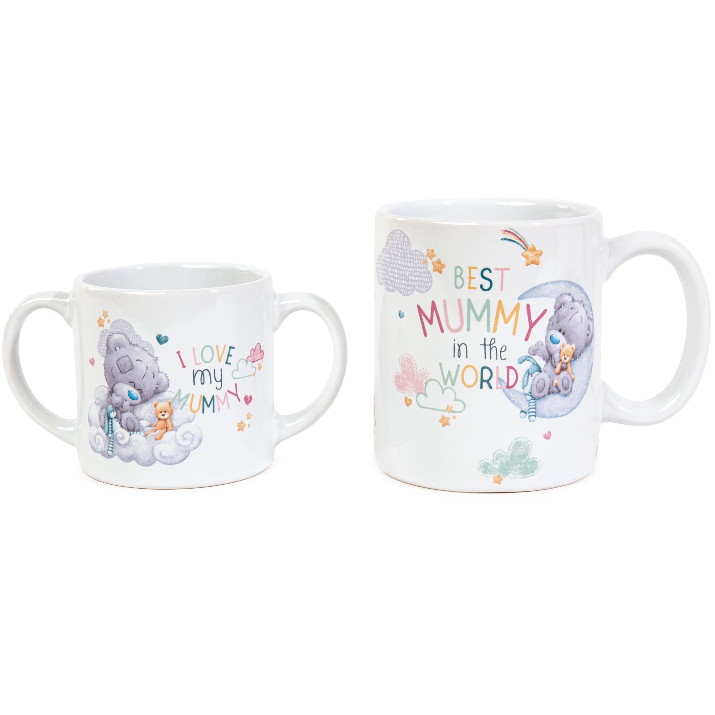 Mummy & Baby Tiny Tatty Teddy Mugs Gift Set
