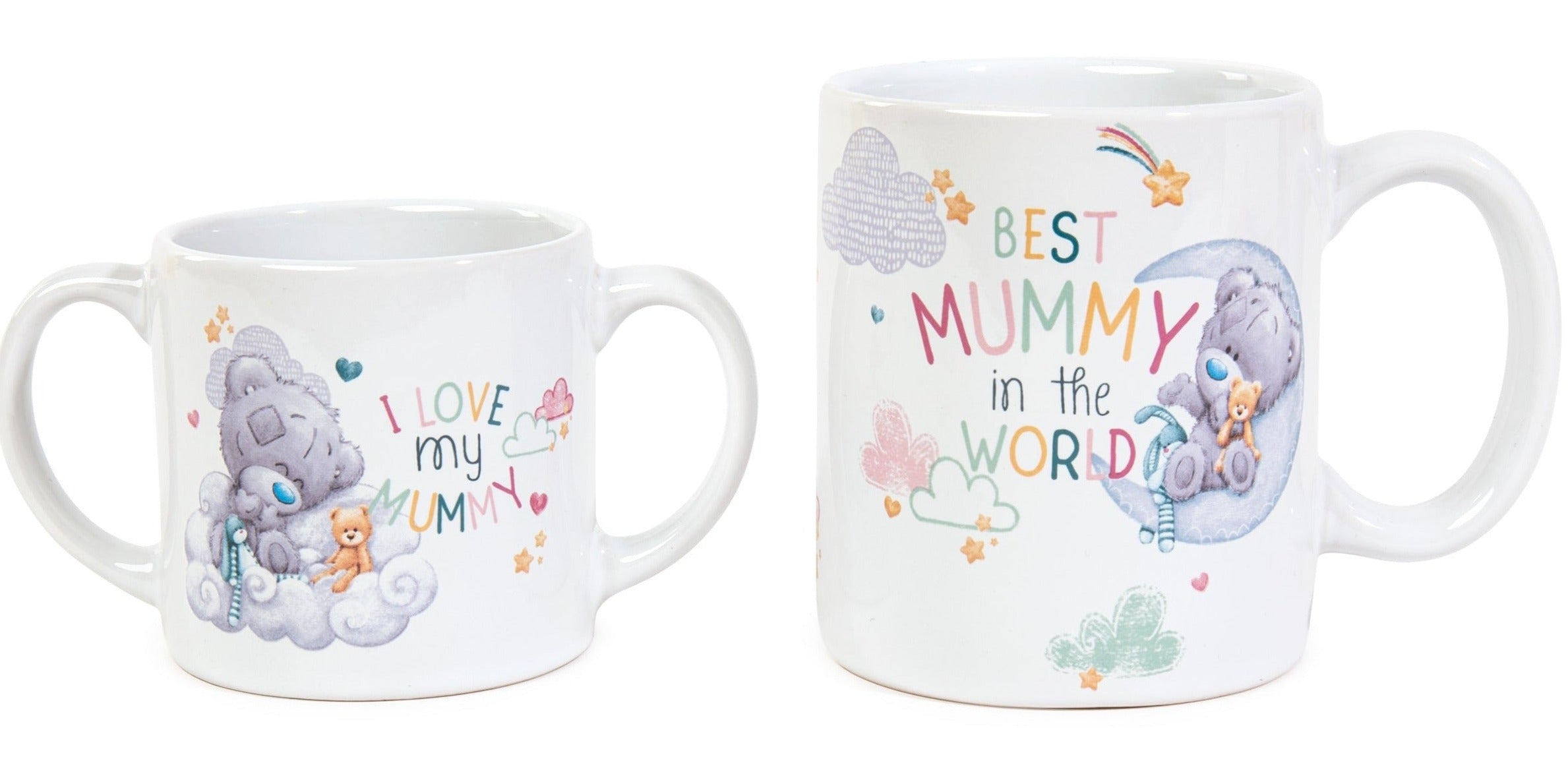 Mummy & Baby Tiny Tatty Teddy Mugs Gift Set