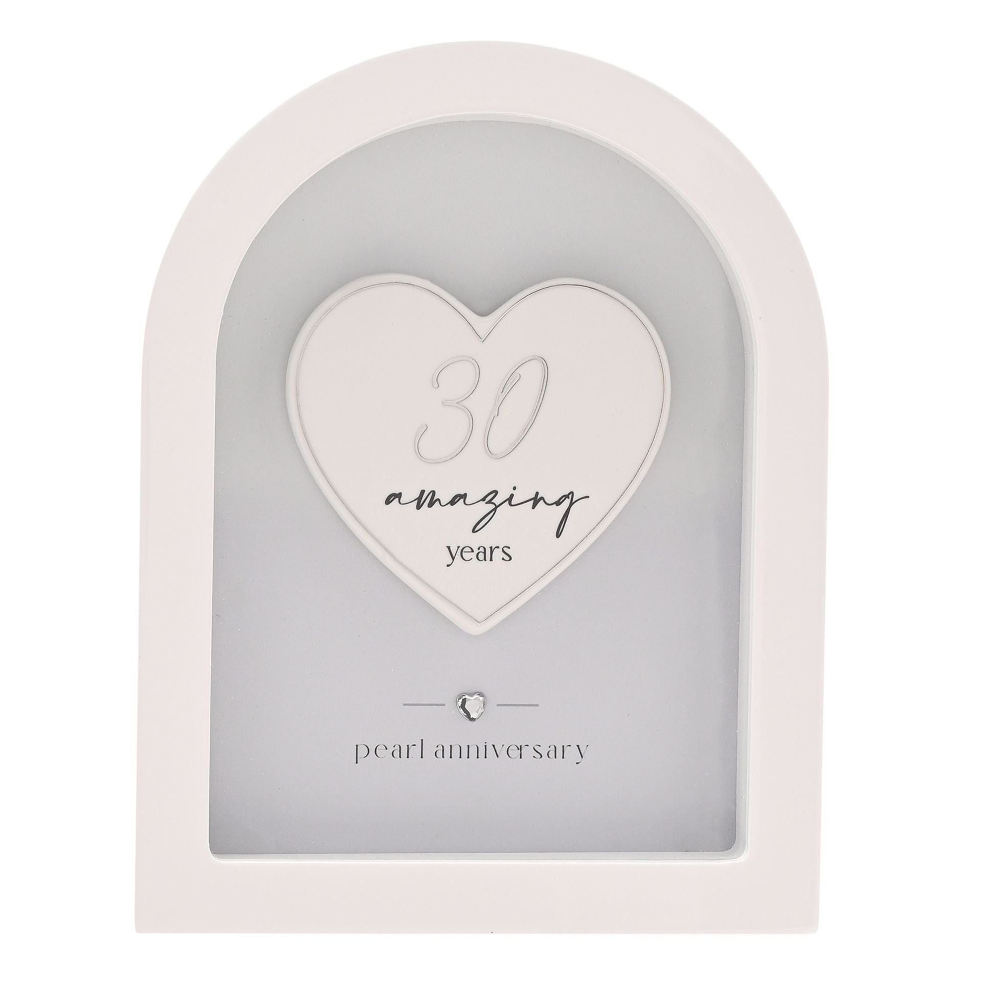 Amore Arch Plaque 18cm - 30 Years