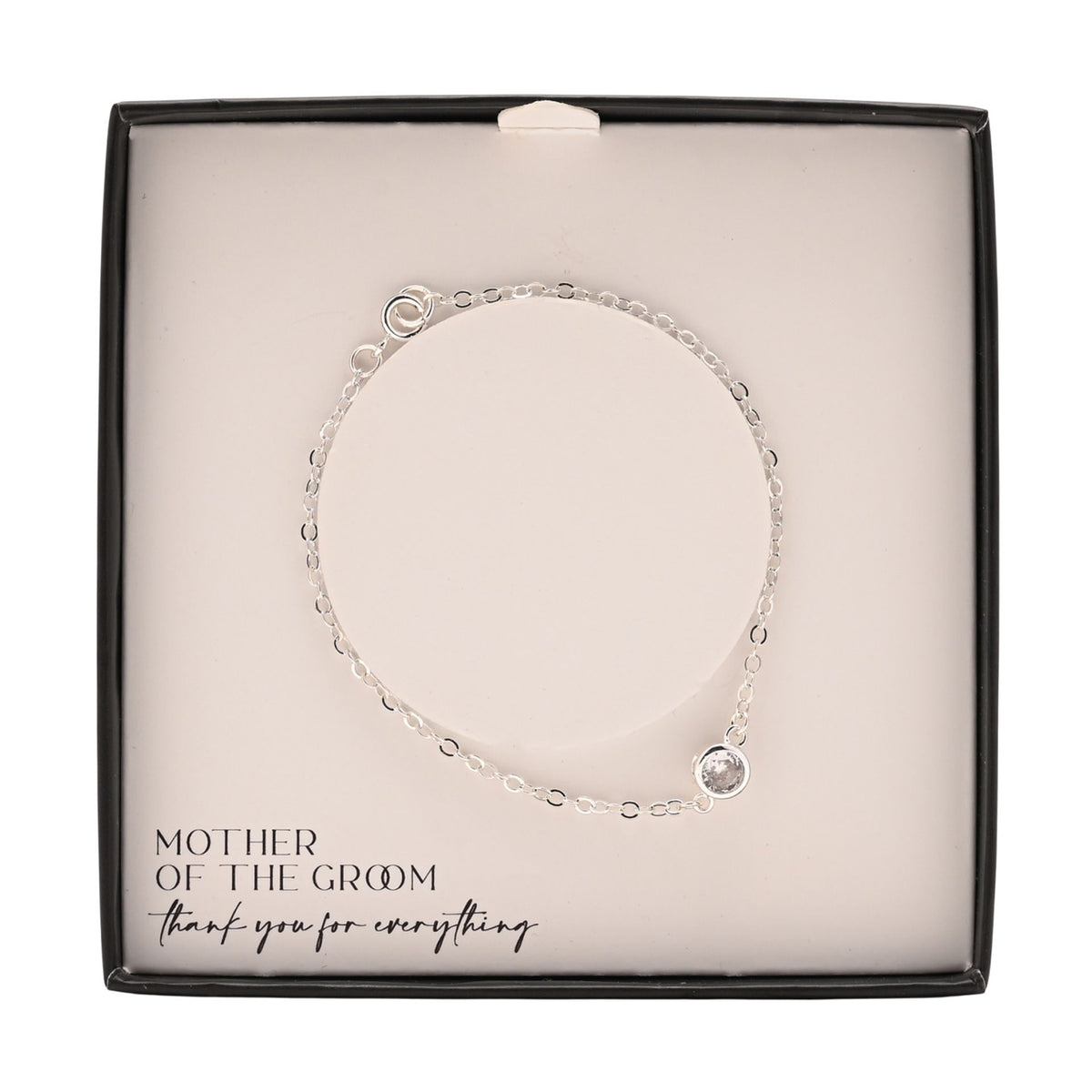Amore Silver Plated Bracelet - Mother Of The Groom