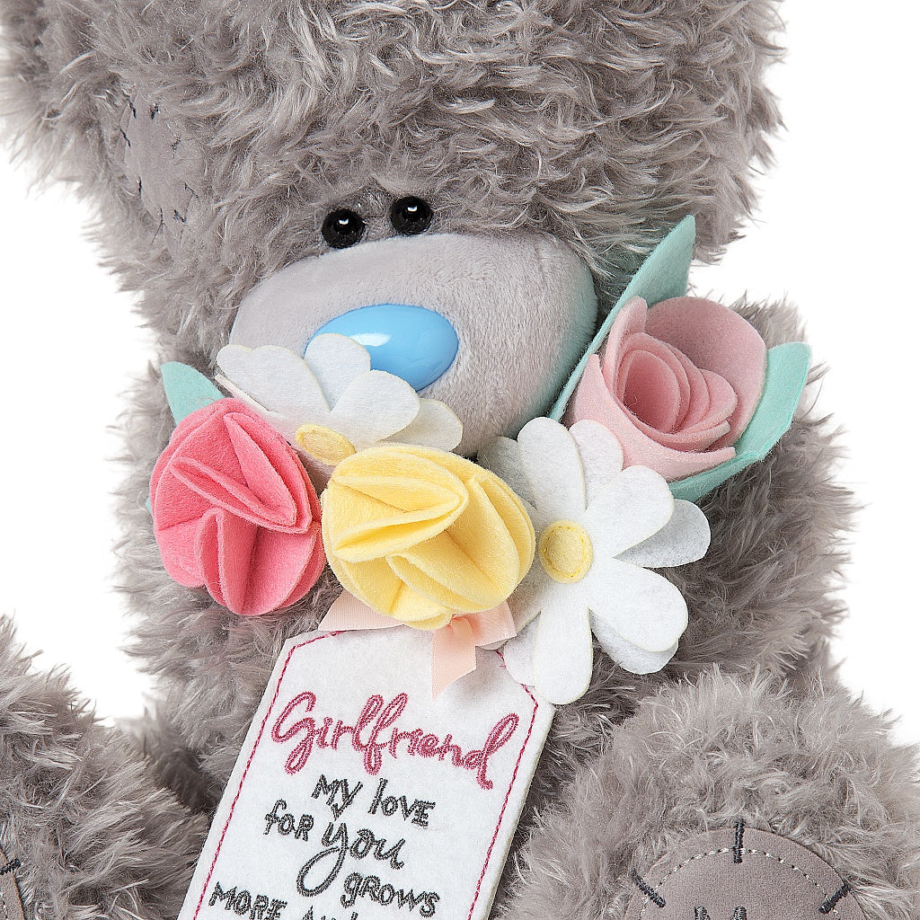 Girlfriend Tatty Teddy Holding Flowers Me to You Bear - Teddy Bear