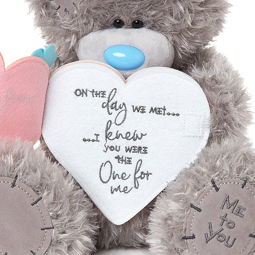 Tatty Teddy Heart Shaped Love Story Book - Soft Toy