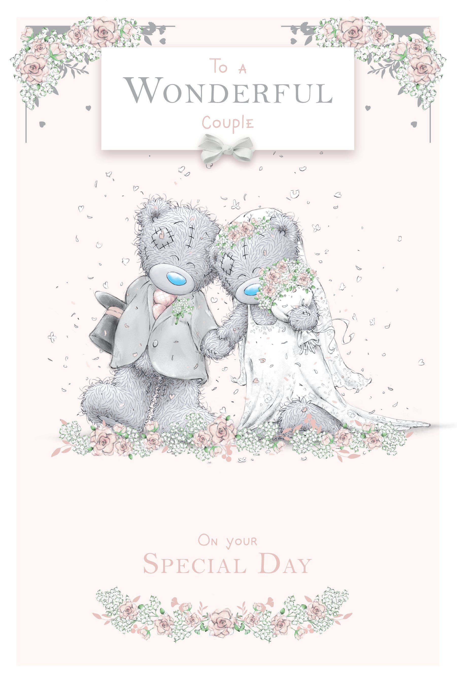 Wedding Bear Bride And Groom