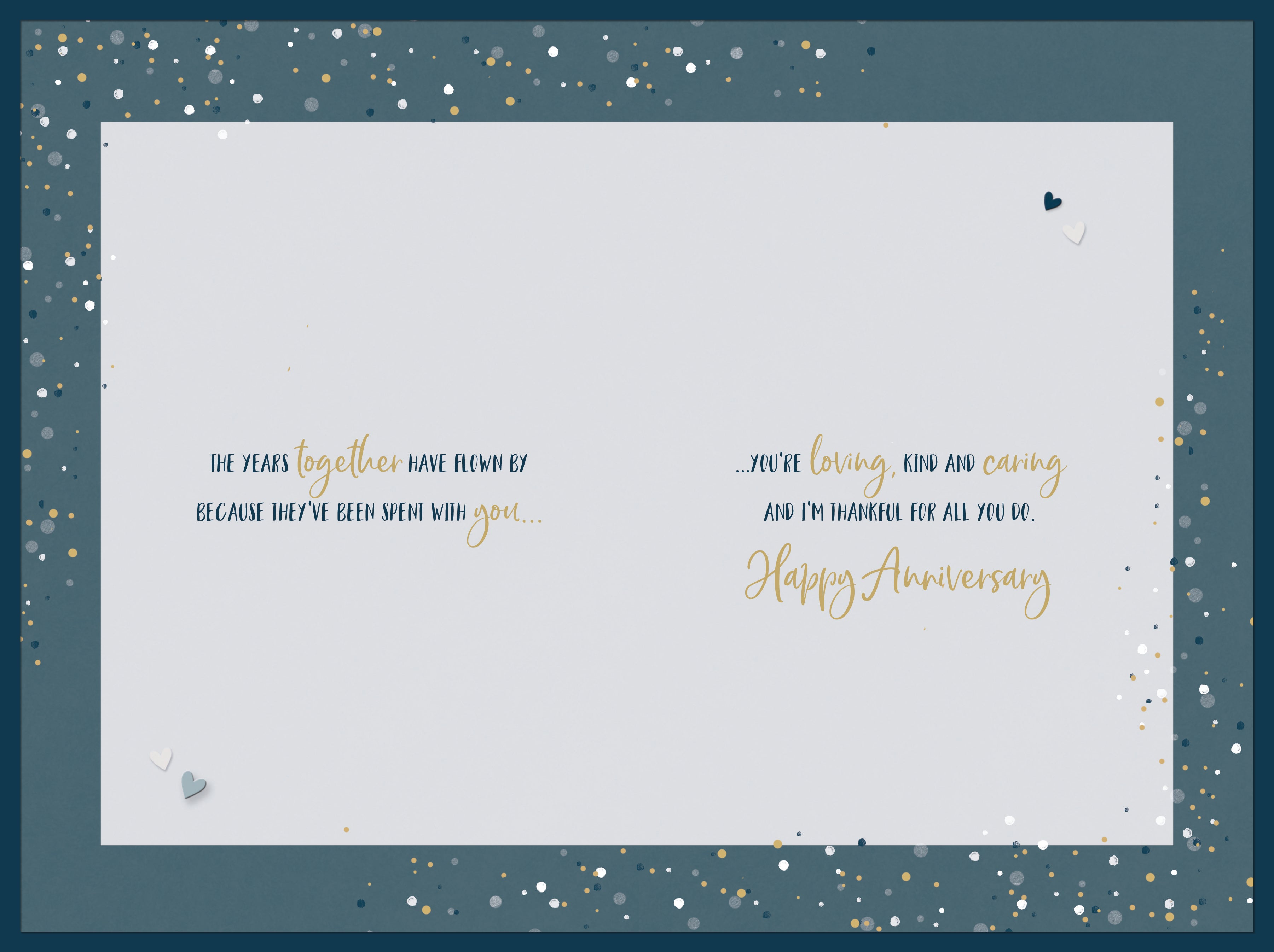 Husband Anniversary Card - Champagne Bottle