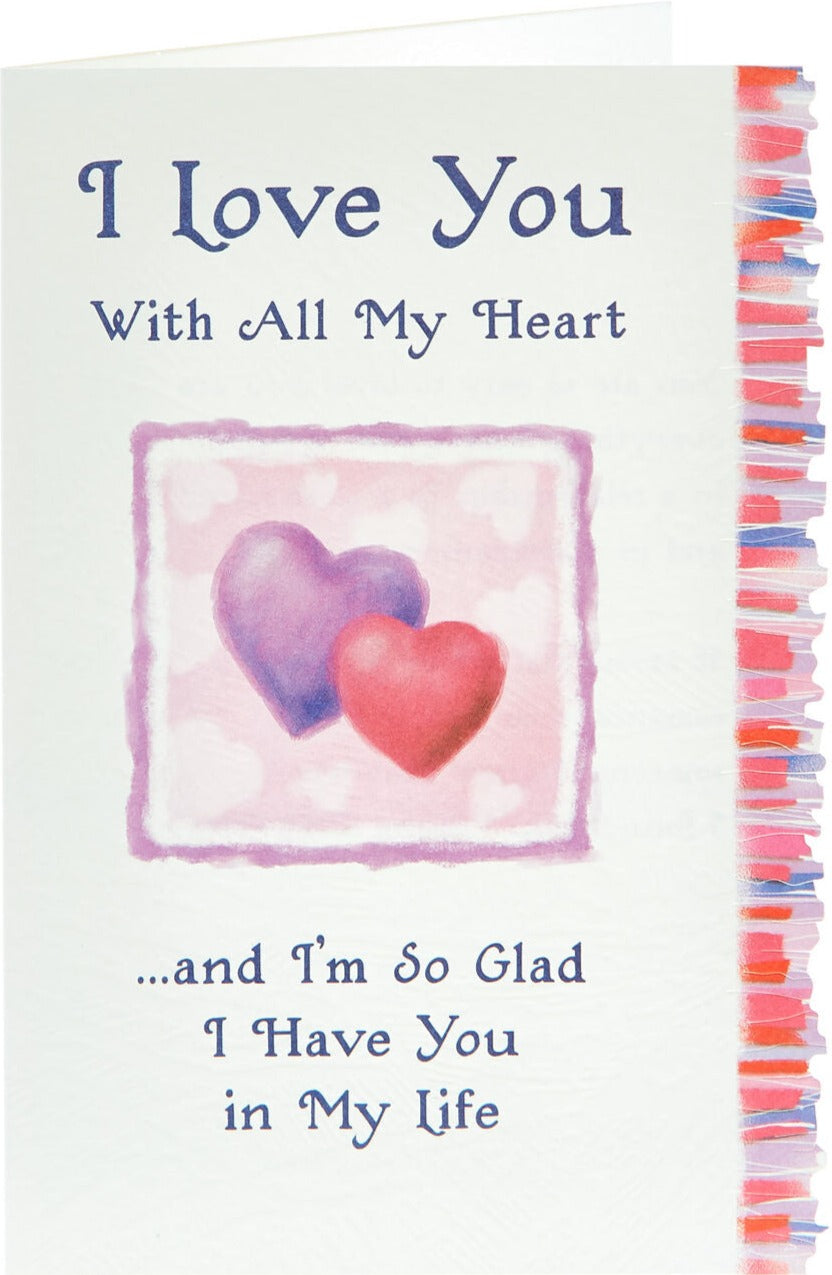 I Love You With All My Heart Card - Blue Mountain Arts