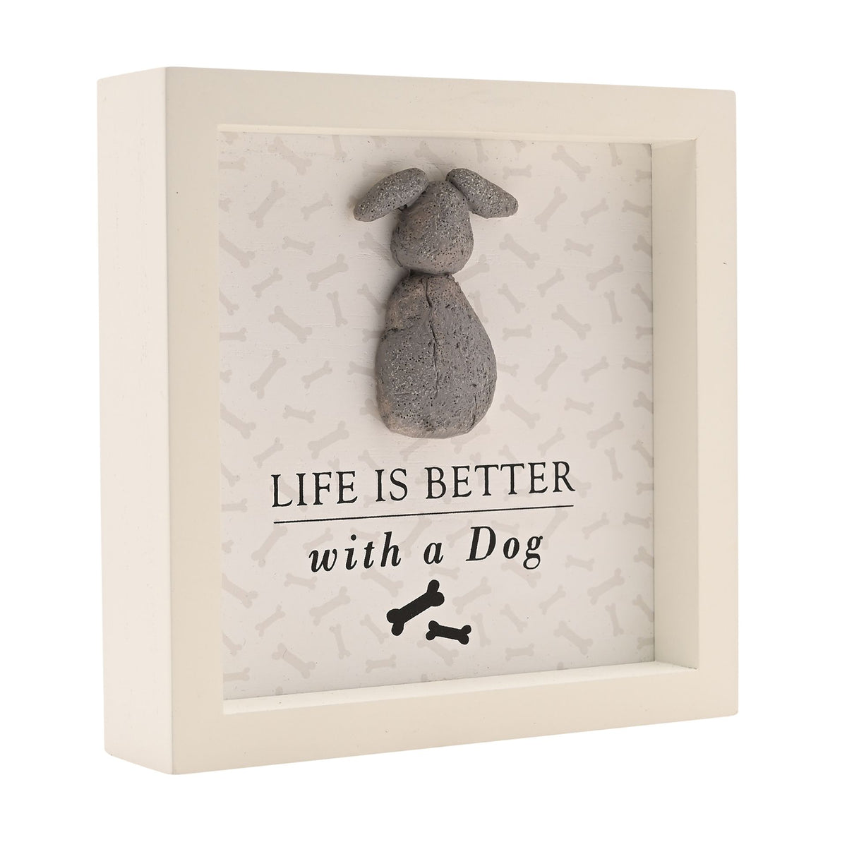 Best of Breed Framed Plaque - "Life Is Better with a Dog"