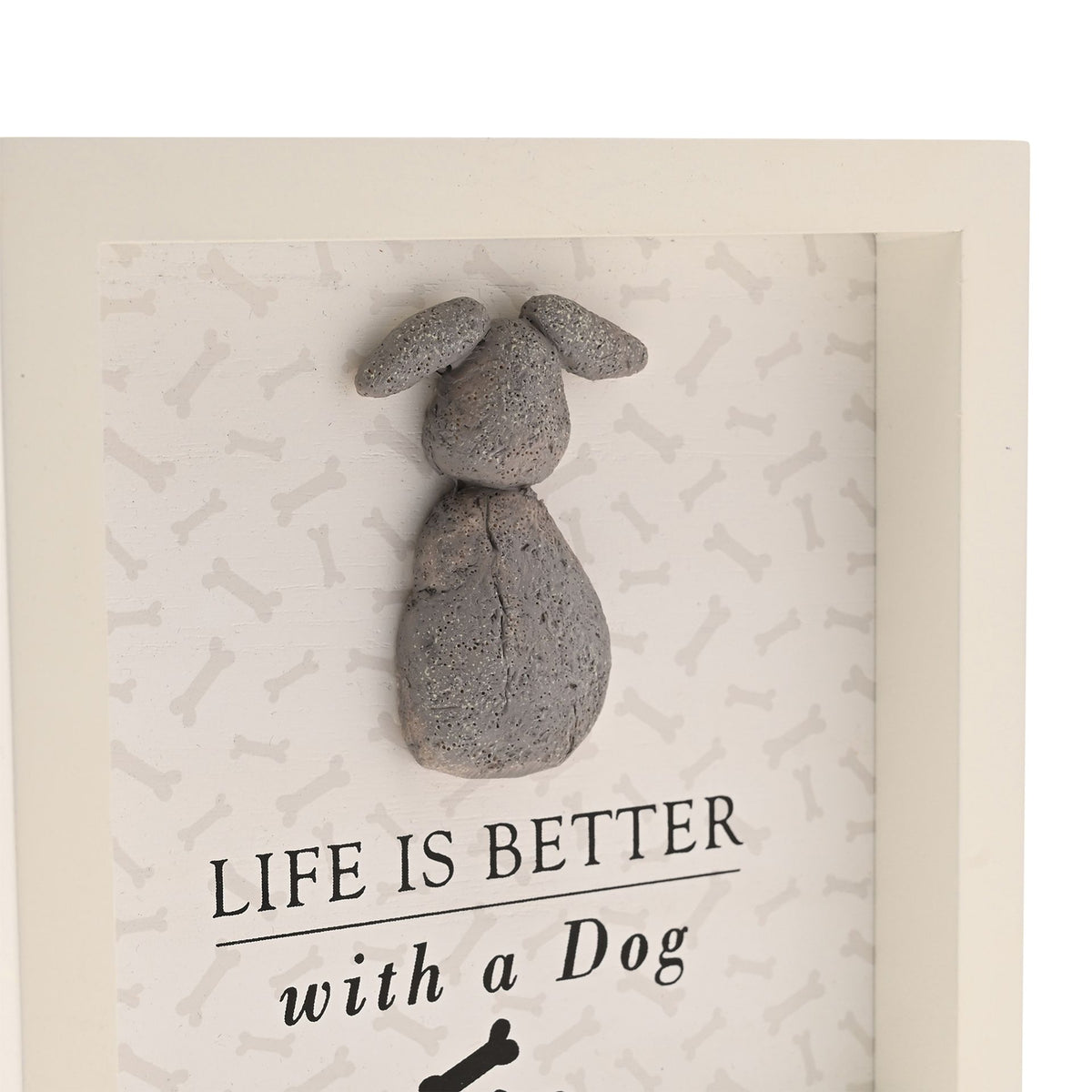Best of Breed Framed Plaque - "Life Is Better with a Dog"