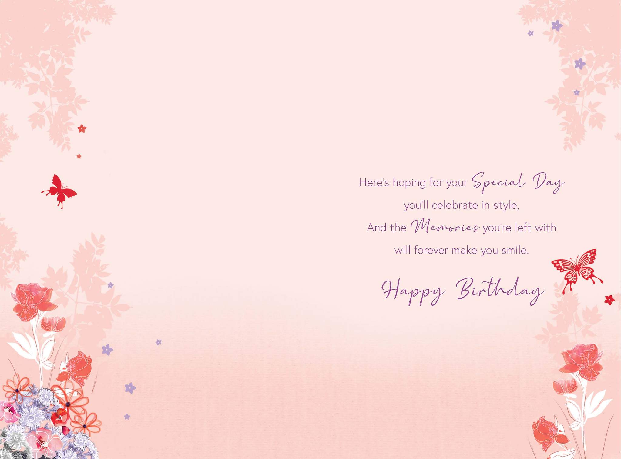 Daughter-in-Law Birthday Card - Variations of Flowers