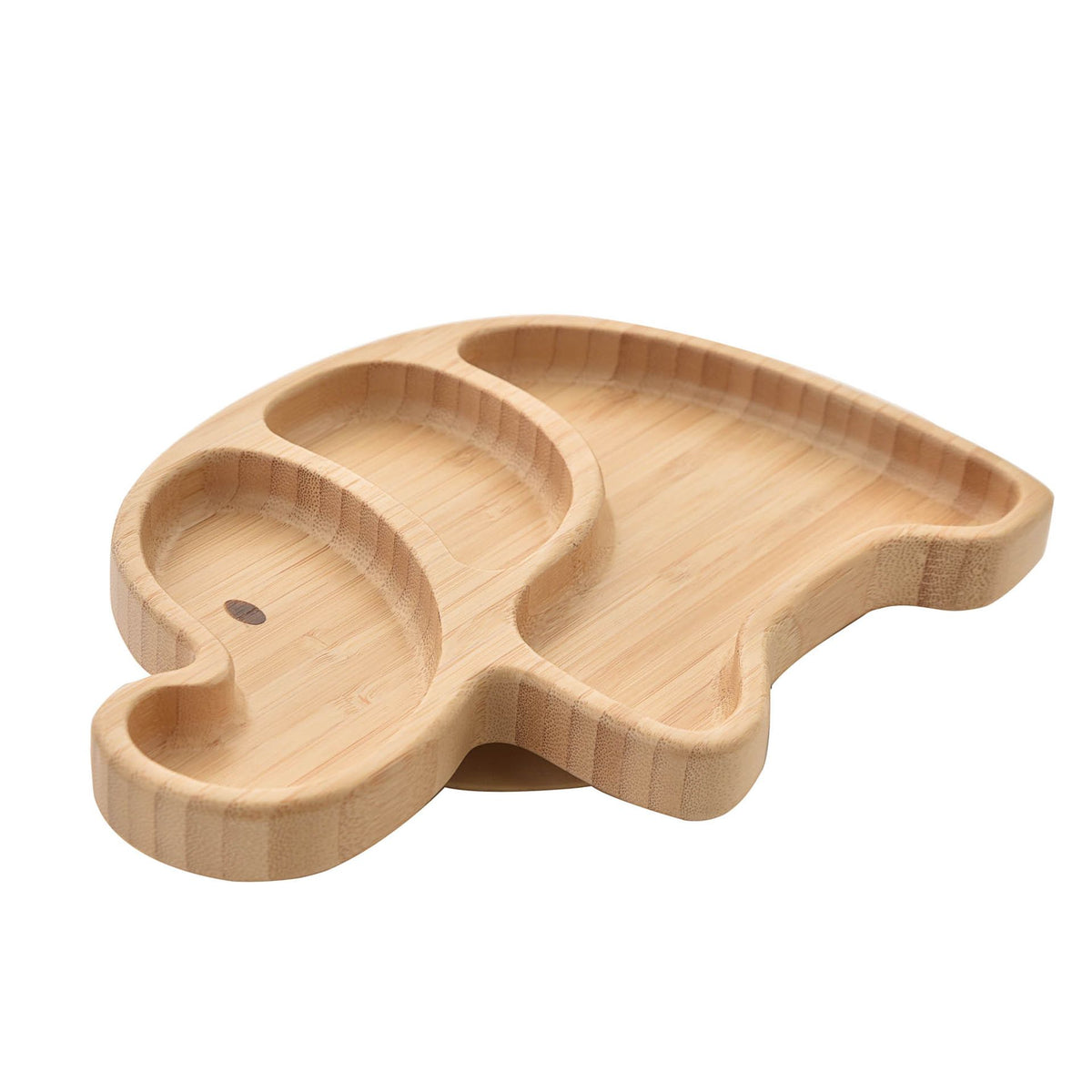 Bambino Bamboo & Silicone Elephant Base Plate