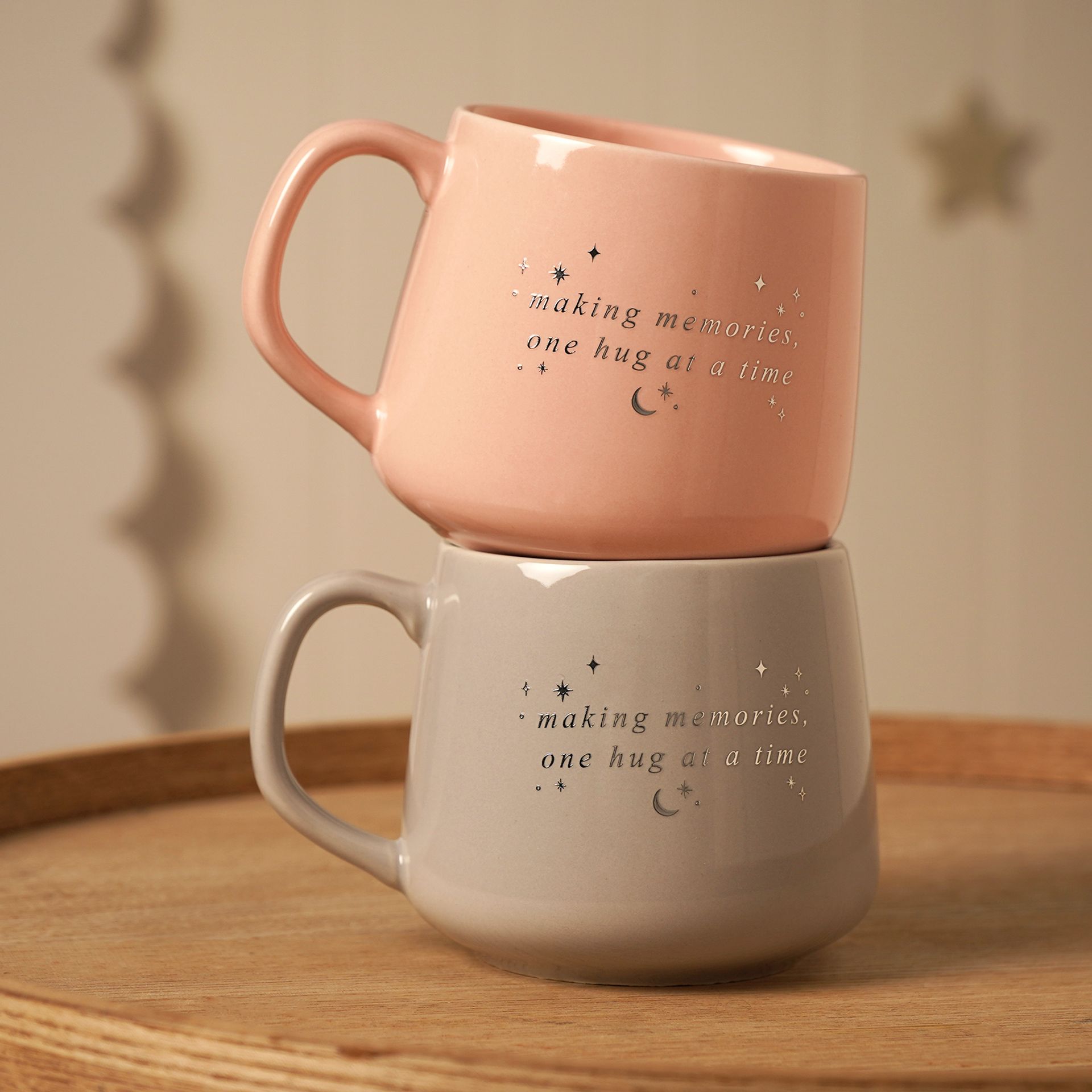 Bambino Set of 2 Mugs - Mummy & Daddy