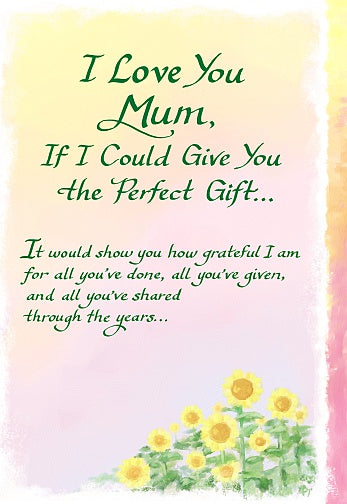 I Love You Mum Card - Blue Mountain Arts