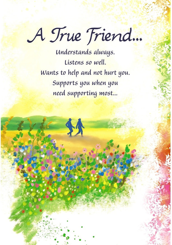 A True Friend Understands Always Card - Blue Mountain Arts