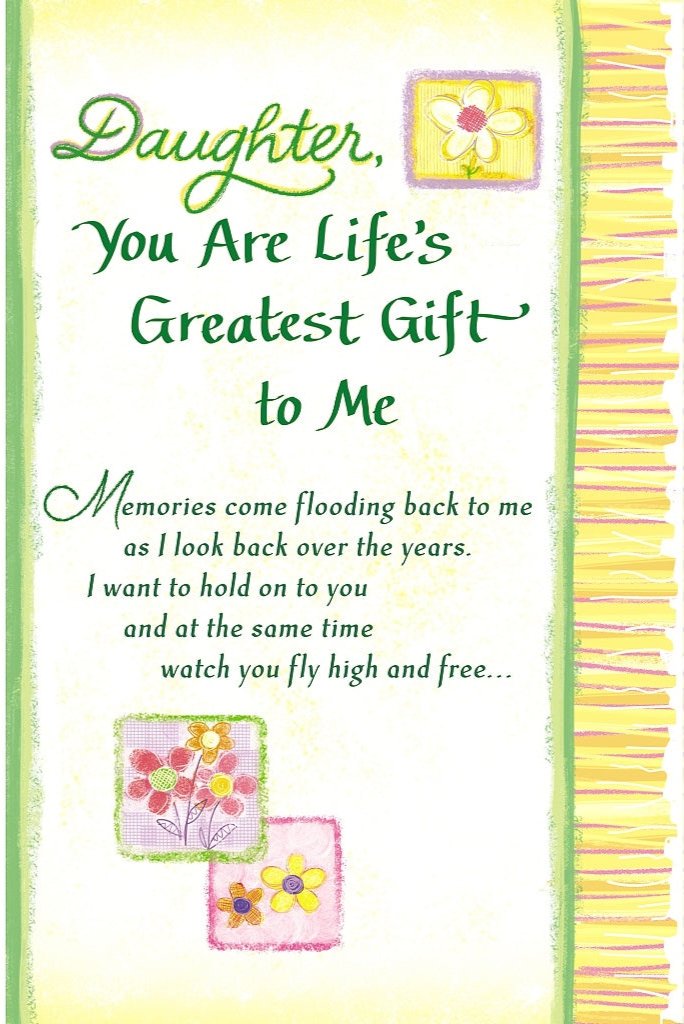 Daughter Card -You Are Life's Greatest Gift - Blue Mountain Arts