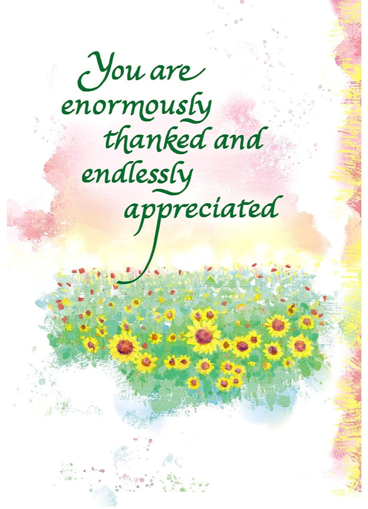 You Are Enormously Thanked Card - Blue Mountain Arts