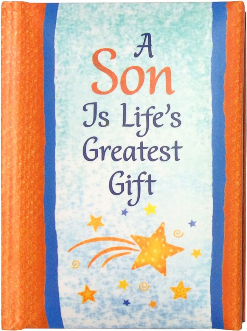 Blue Mountain Arts Keepsake Book - A Son Is Life's Greatest Gift