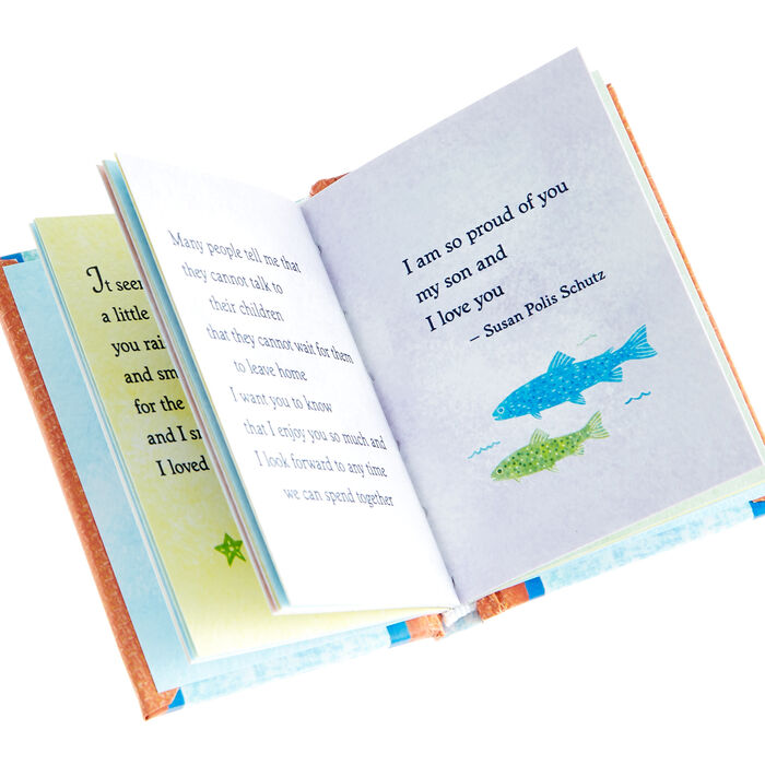 Blue Mountain Arts Keepsake Book - A Son Is Life's Greatest Gift