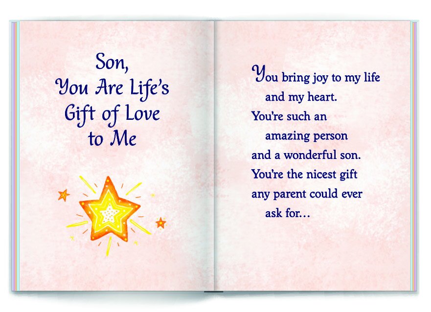 A Son Is Life's Greatest Gift - Keepsake Book