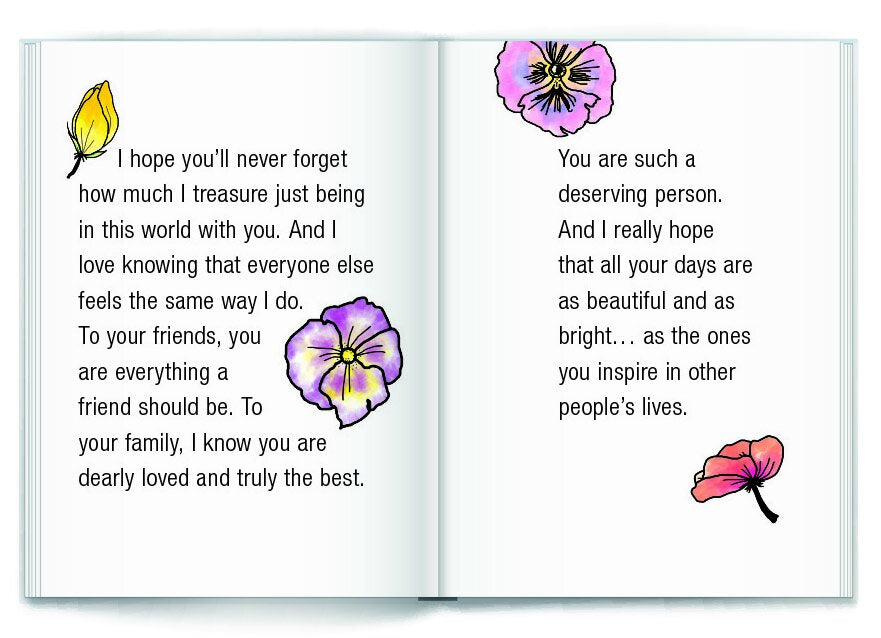 Blue Mountain Arts Keepsake Book - "You Are One Amazing Lady"