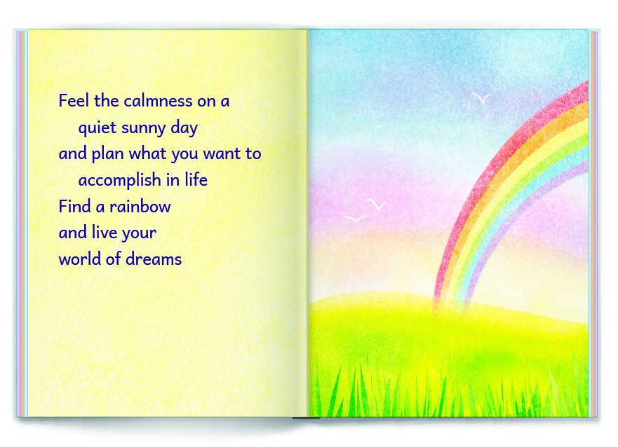 "Always Believe in Yourself and Your Dreams" Little Keepsake Book