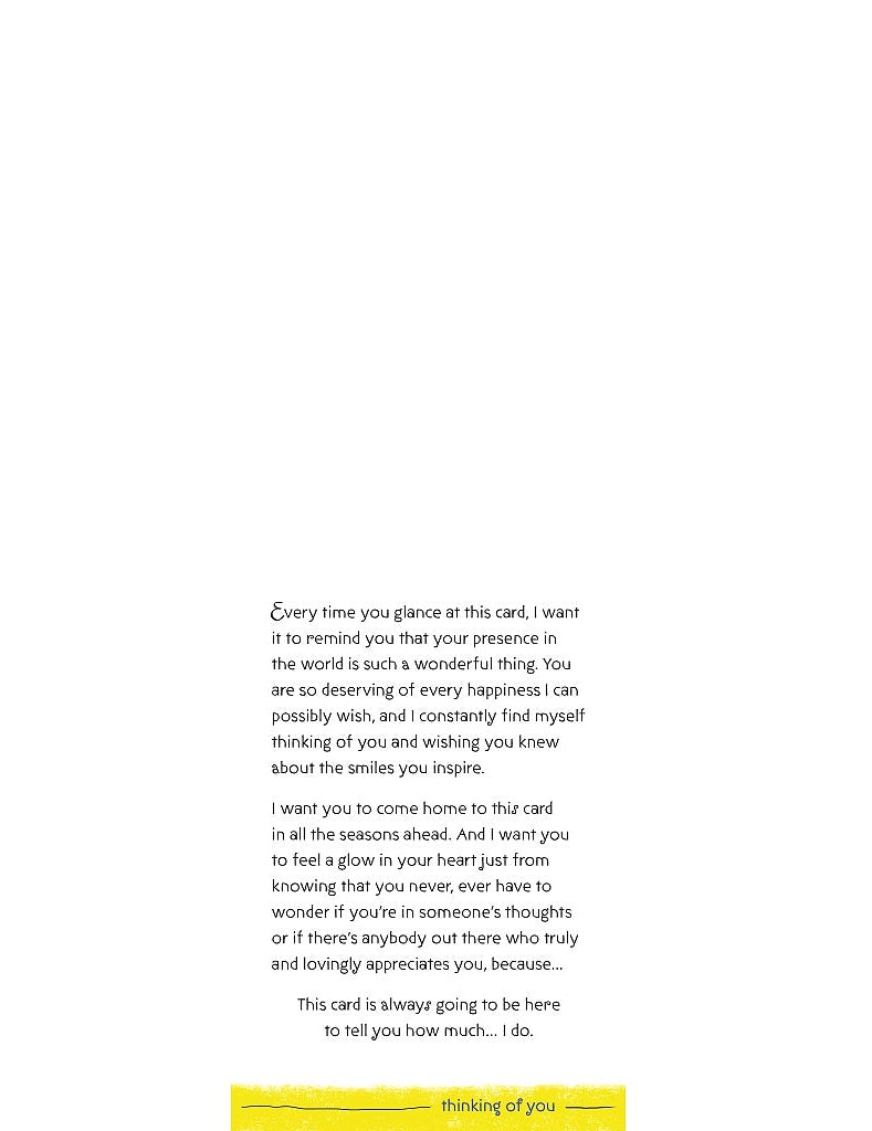 I Want This Card To Remind You of Something Special Card - Blue Mountain Arts