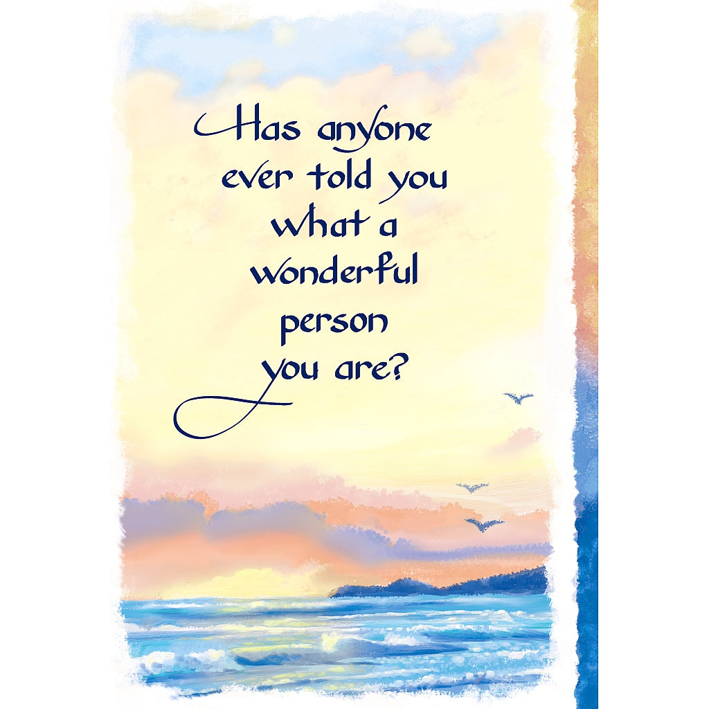 Has Anyone Ever Told You - Thank You Card - Blue Mountain Arts