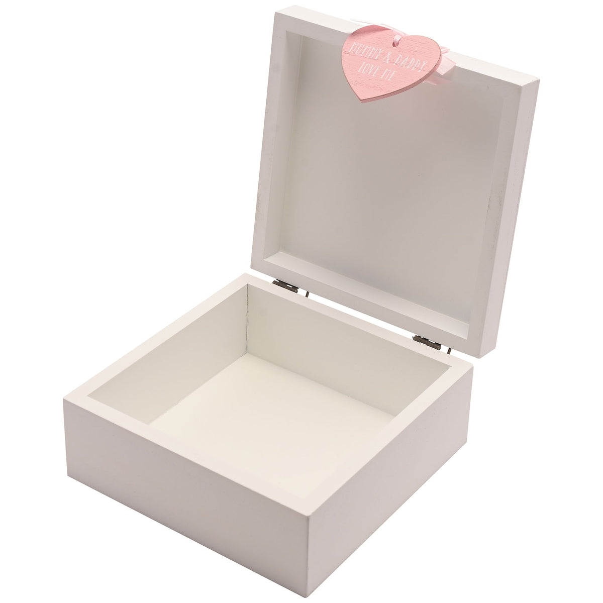 'Petit Cheri' My Special Keepsake Box 16cm x 16cm - Pink
