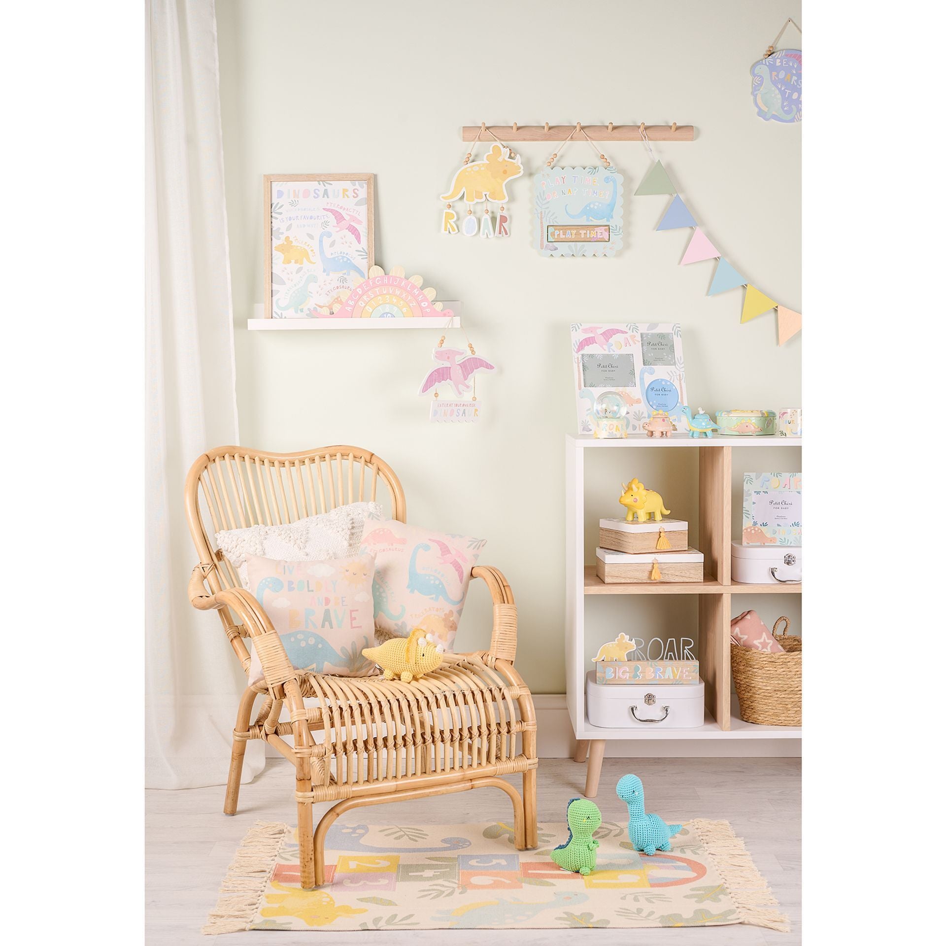 Petit Cheri Dinosaur Frame 6" x 4" - "Roar"