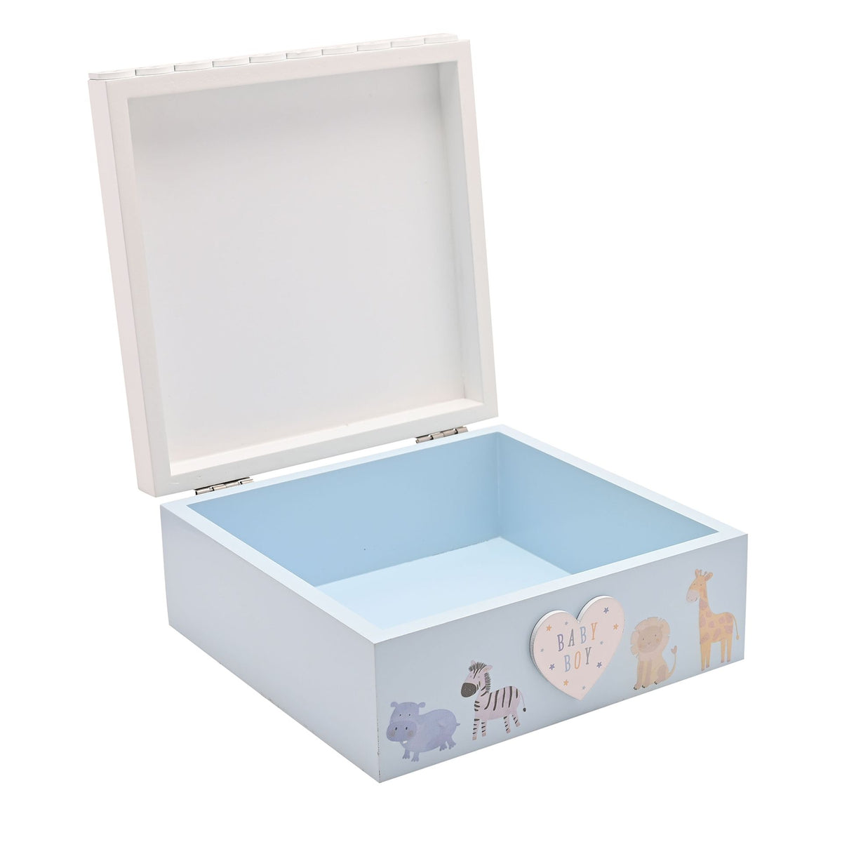 Petit Cheri Lion Keepsake Box - Baby Boy