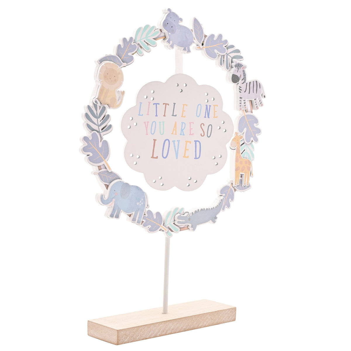 Petit Cheri Standing Hoop Plaque - You Are So Loved