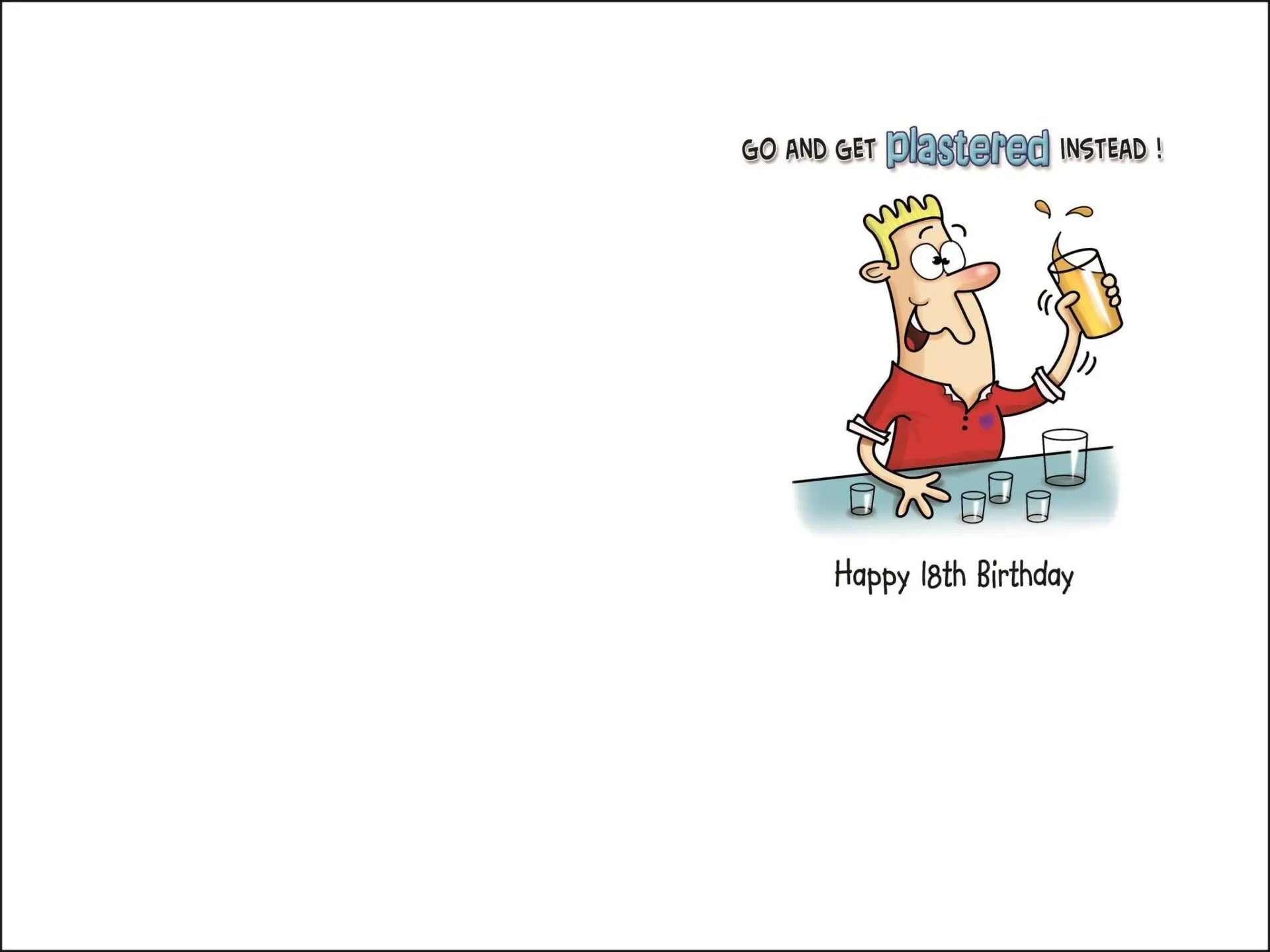 Humorous 18th Birthday Card - It's All Legal Coming Of Age
